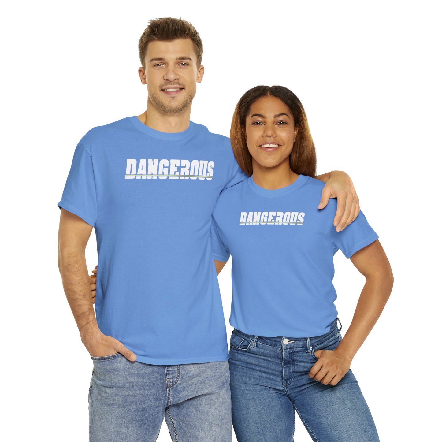 Dangerous oldskool bolt gang Unisex Heavy Cotton Tee