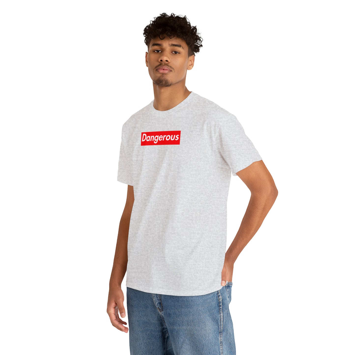 Dangerous box logo Unisex Heavy Cotton Tee