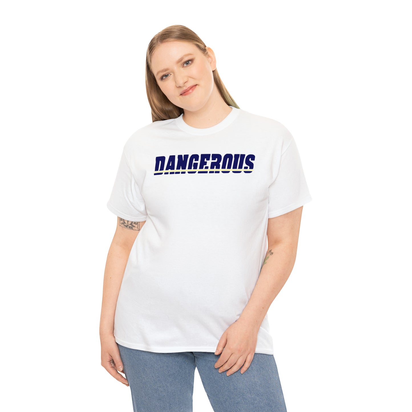 Dangerous oldskool bolt gang Unisex Heavy Cotton Tee