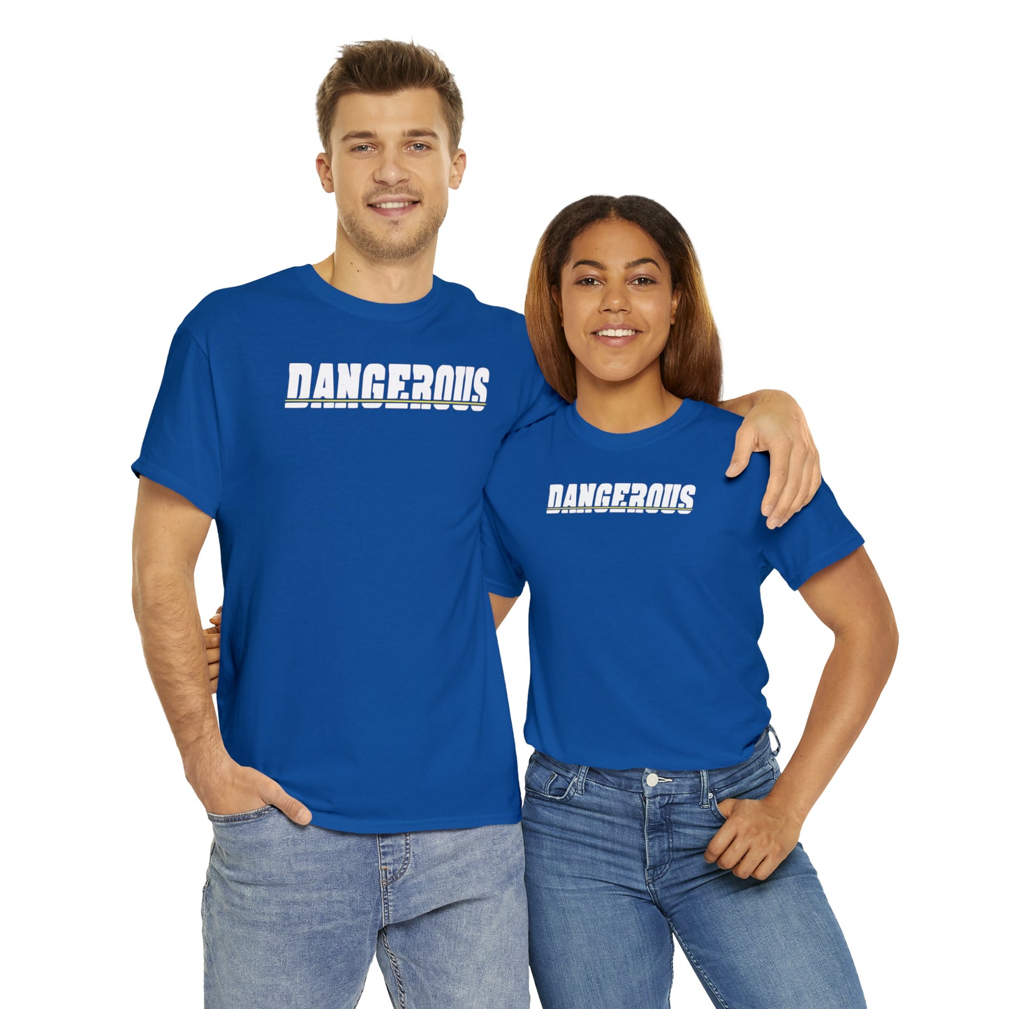 Dangerous oldskool bolt gang Unisex Heavy Cotton Tee