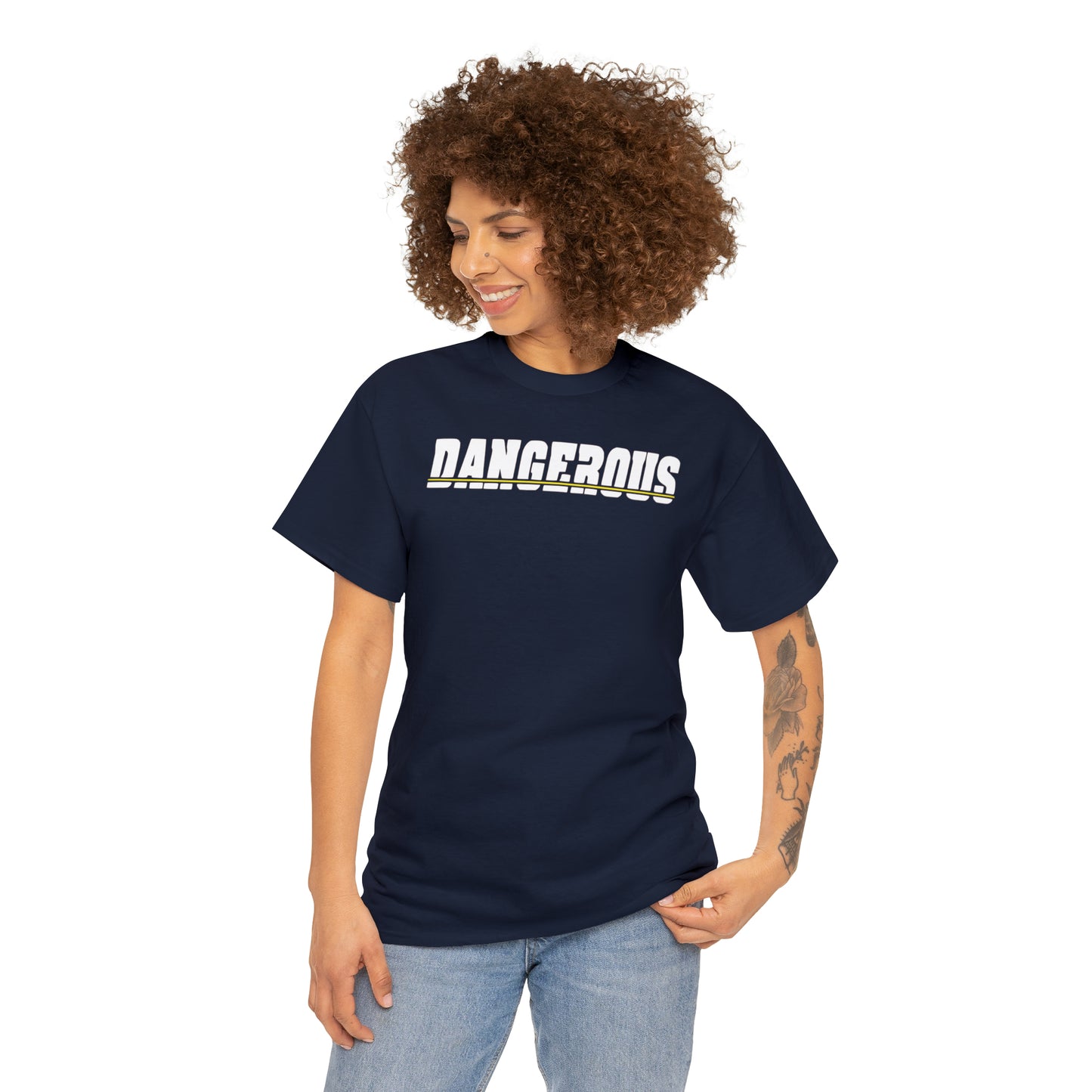 Dangerous oldskool bolt gang Unisex Heavy Cotton Tee