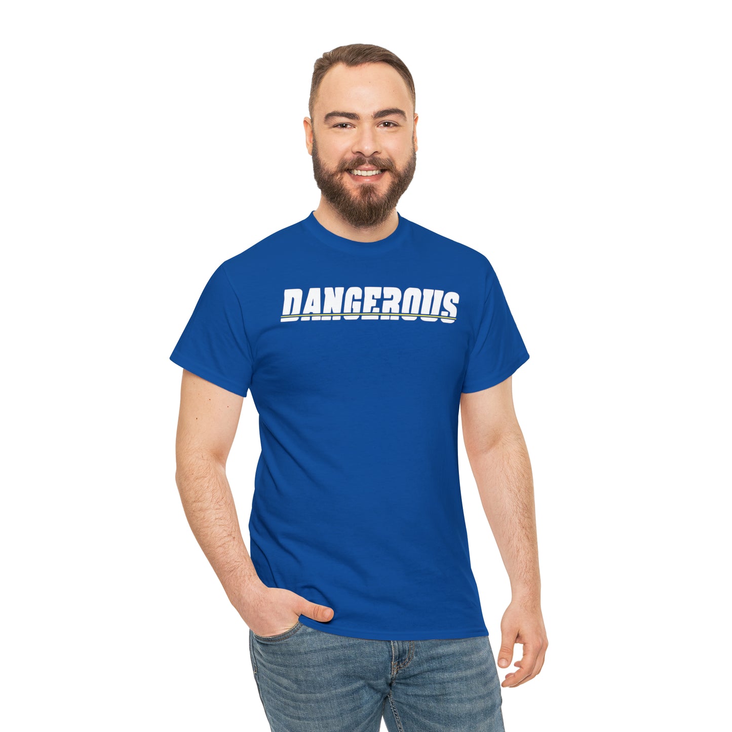 Dangerous oldskool bolt gang Unisex Heavy Cotton Tee