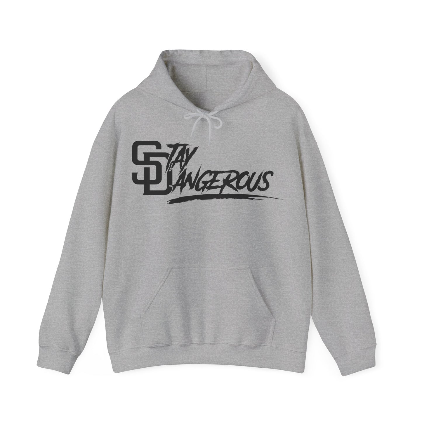 A Stay Dangerous SD Unisex Heavy Blend™ Hooded Sweatshirt