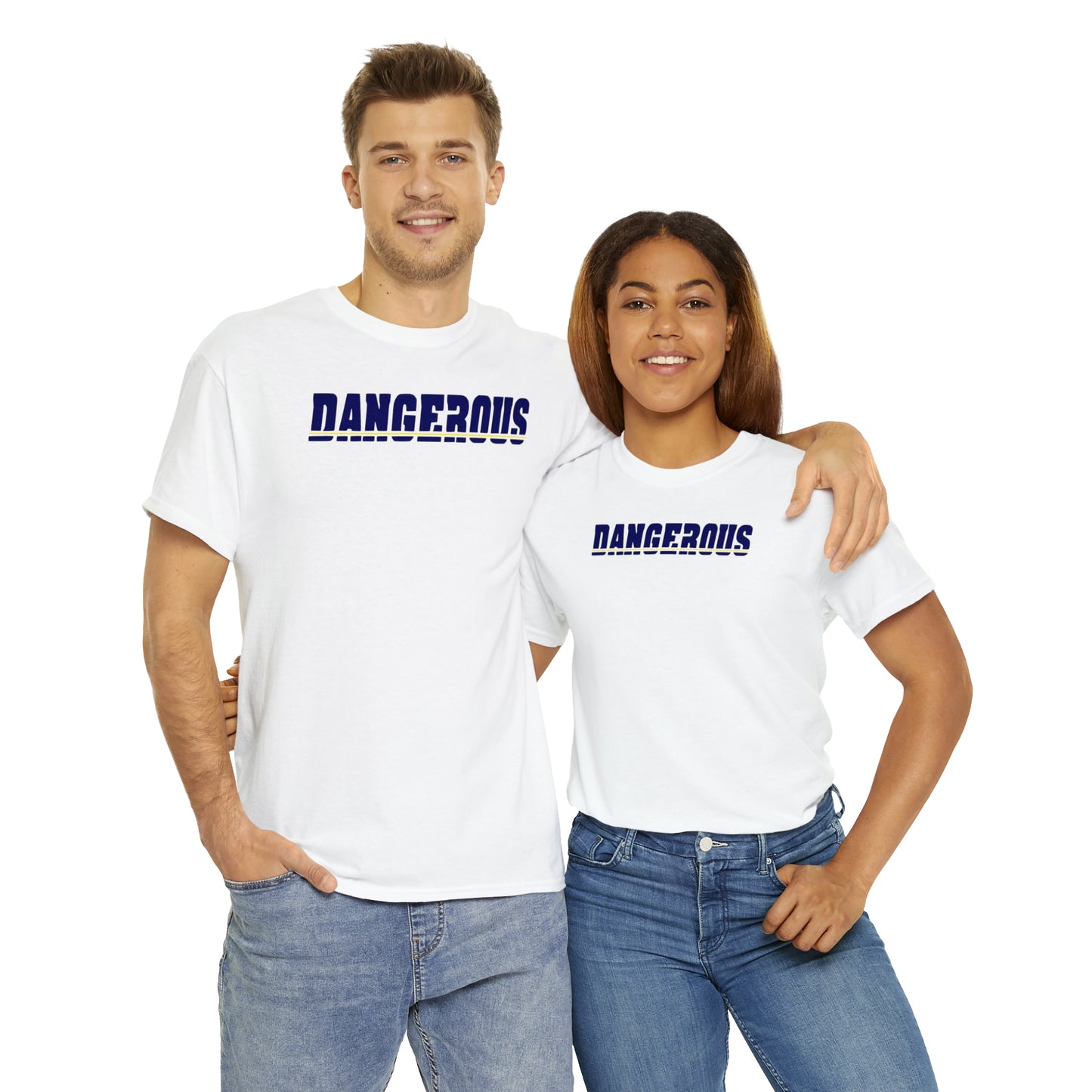 Dangerous oldskool bolt gang Unisex Heavy Cotton Tee