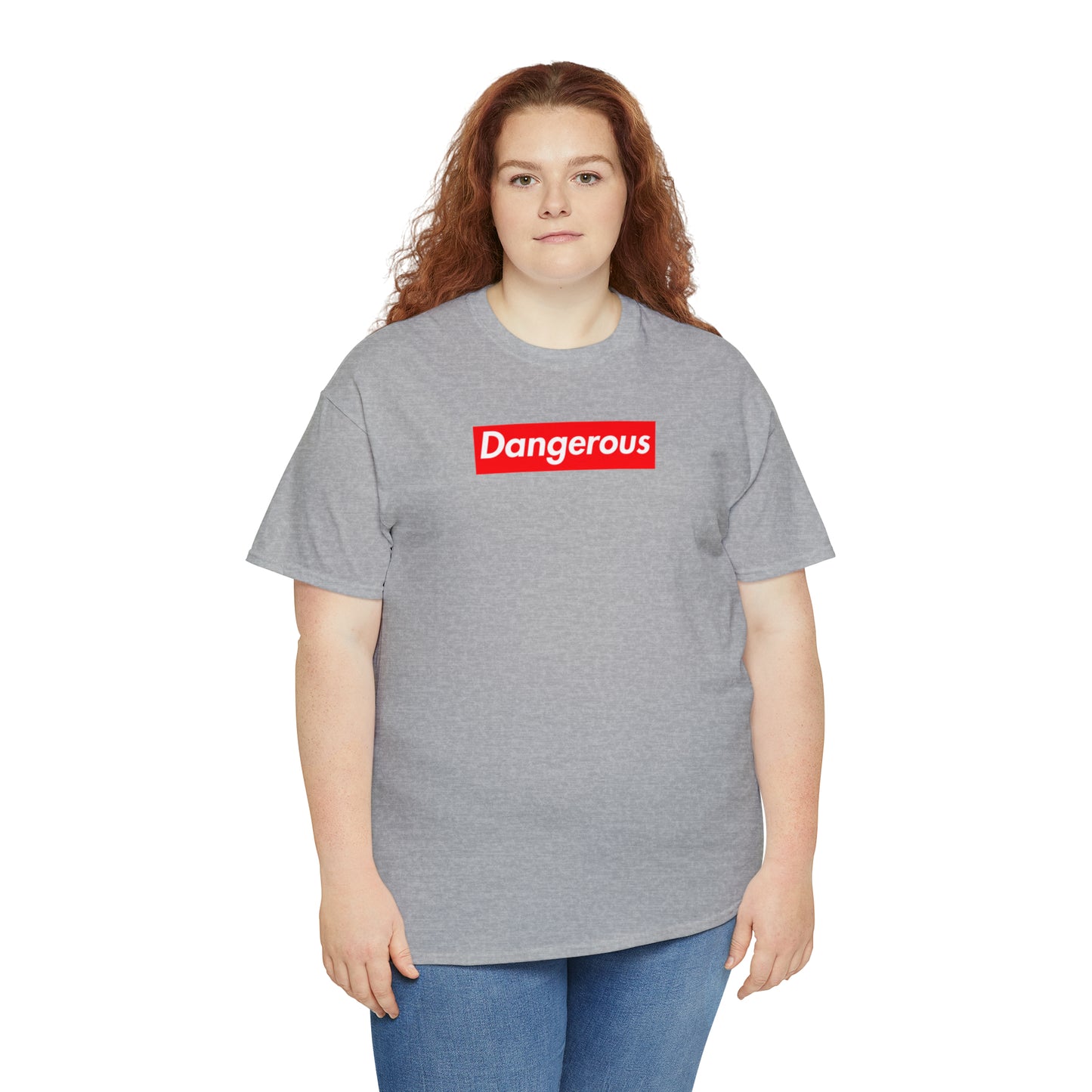 Dangerous box logo Unisex Heavy Cotton Tee