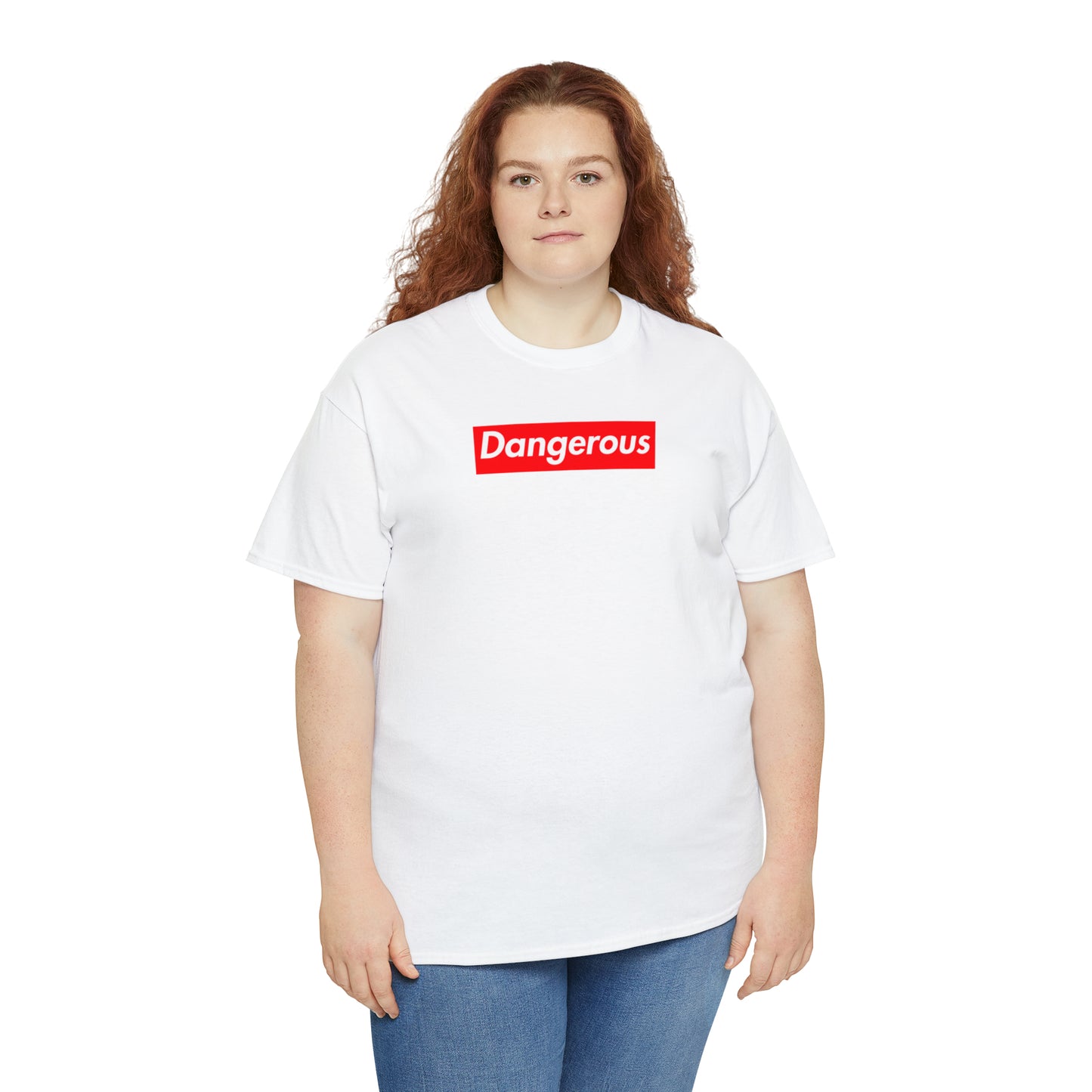 Dangerous box logo Unisex Heavy Cotton Tee