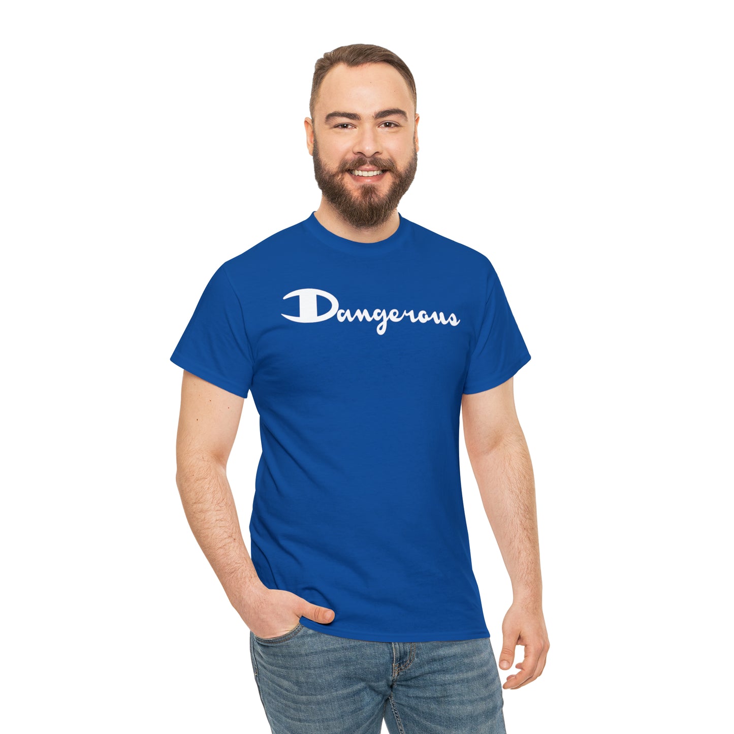 Dangerous champ Unisex Heavy Cotton Tee