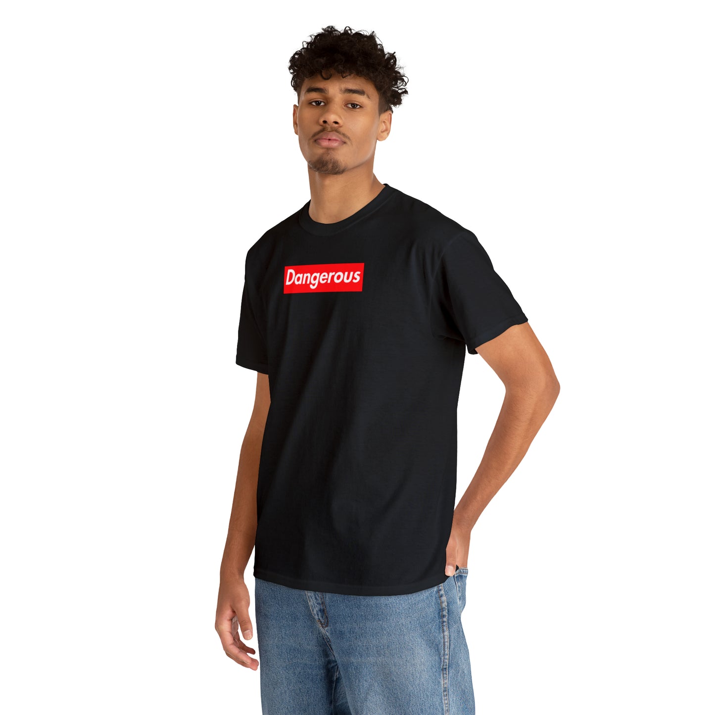 Dangerous box logo Unisex Heavy Cotton Tee