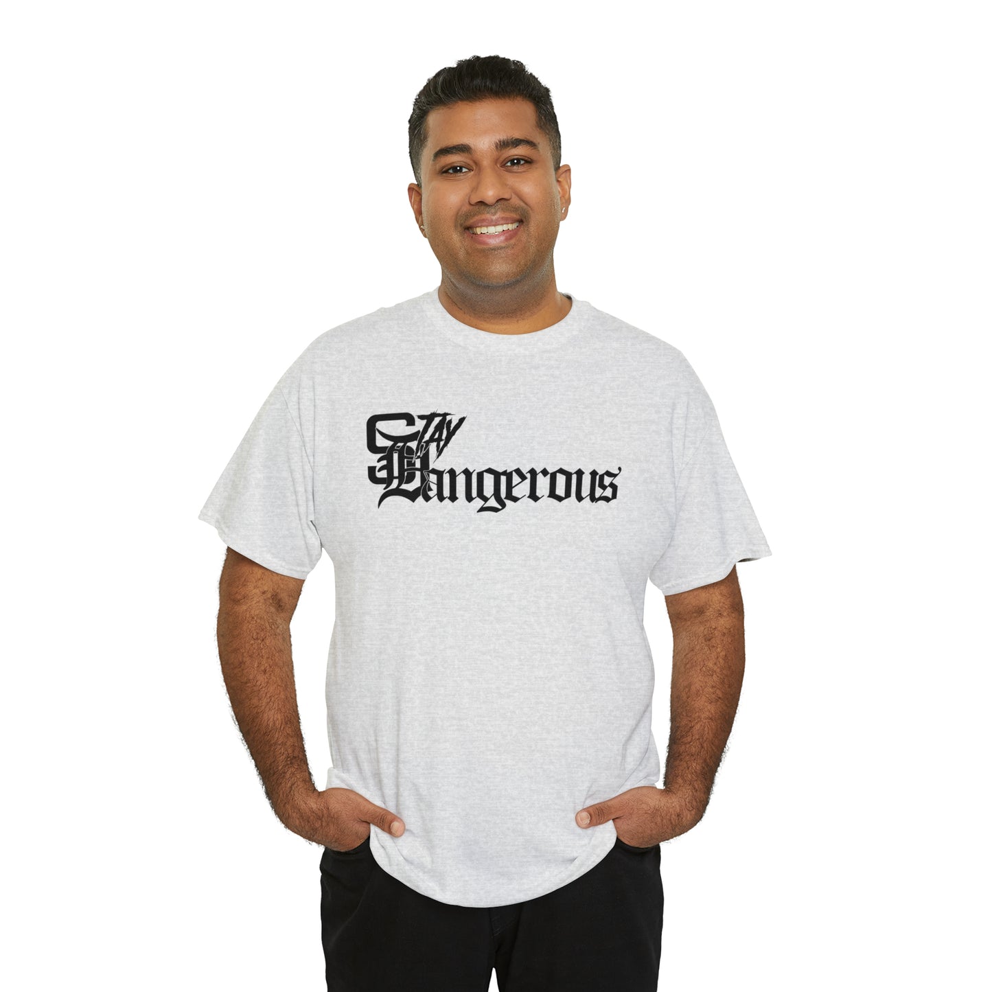 StayDangerous OldEngrish Unisex Heavy Cotton Tee