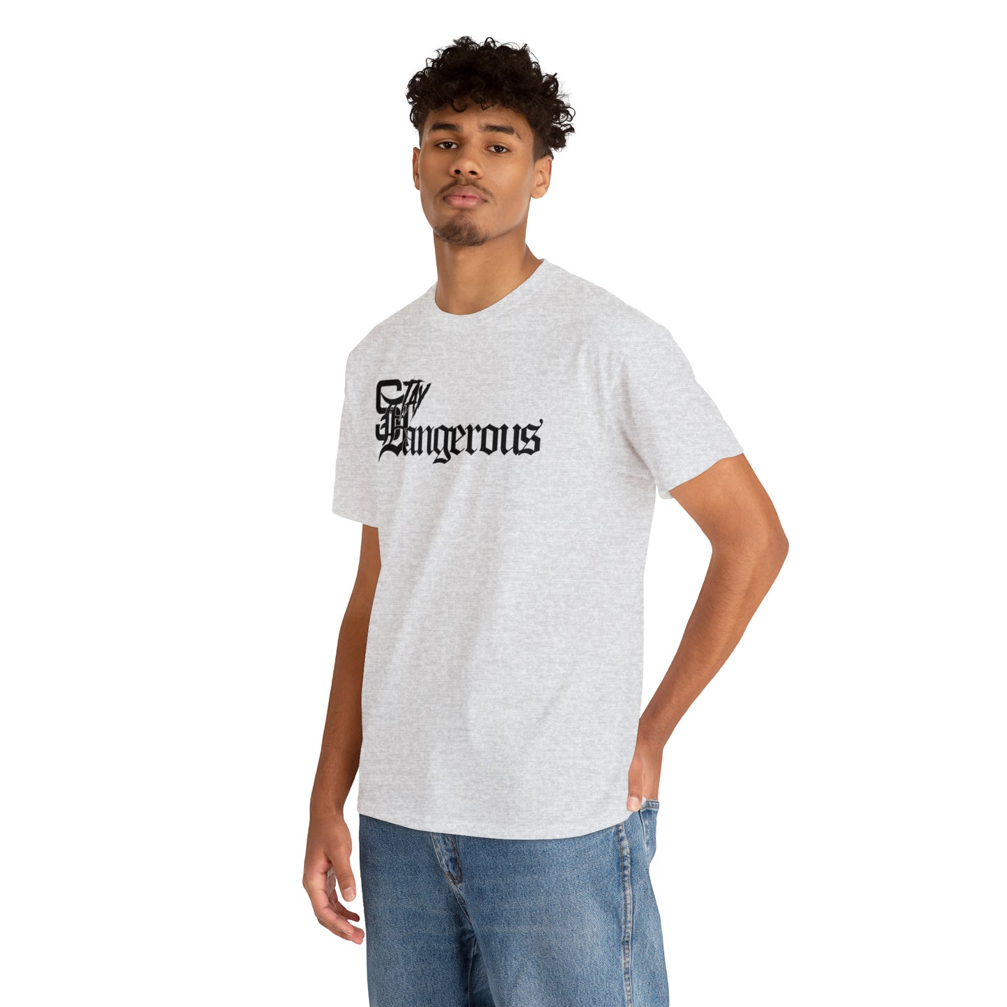 StayDangerous OldEngrish Unisex Heavy Cotton Tee