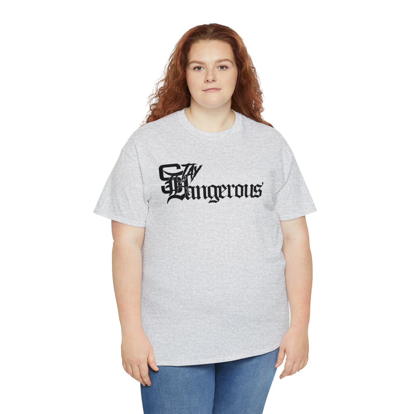 StayDangerous OldEngrish Unisex Heavy Cotton Tee