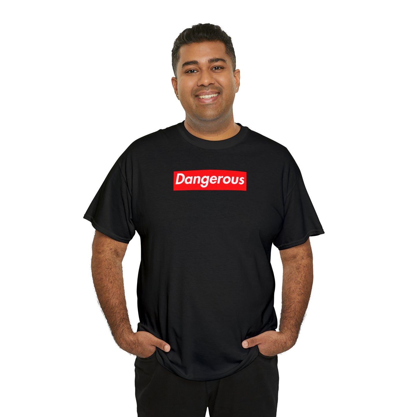 Dangerous box logo Unisex Heavy Cotton Tee