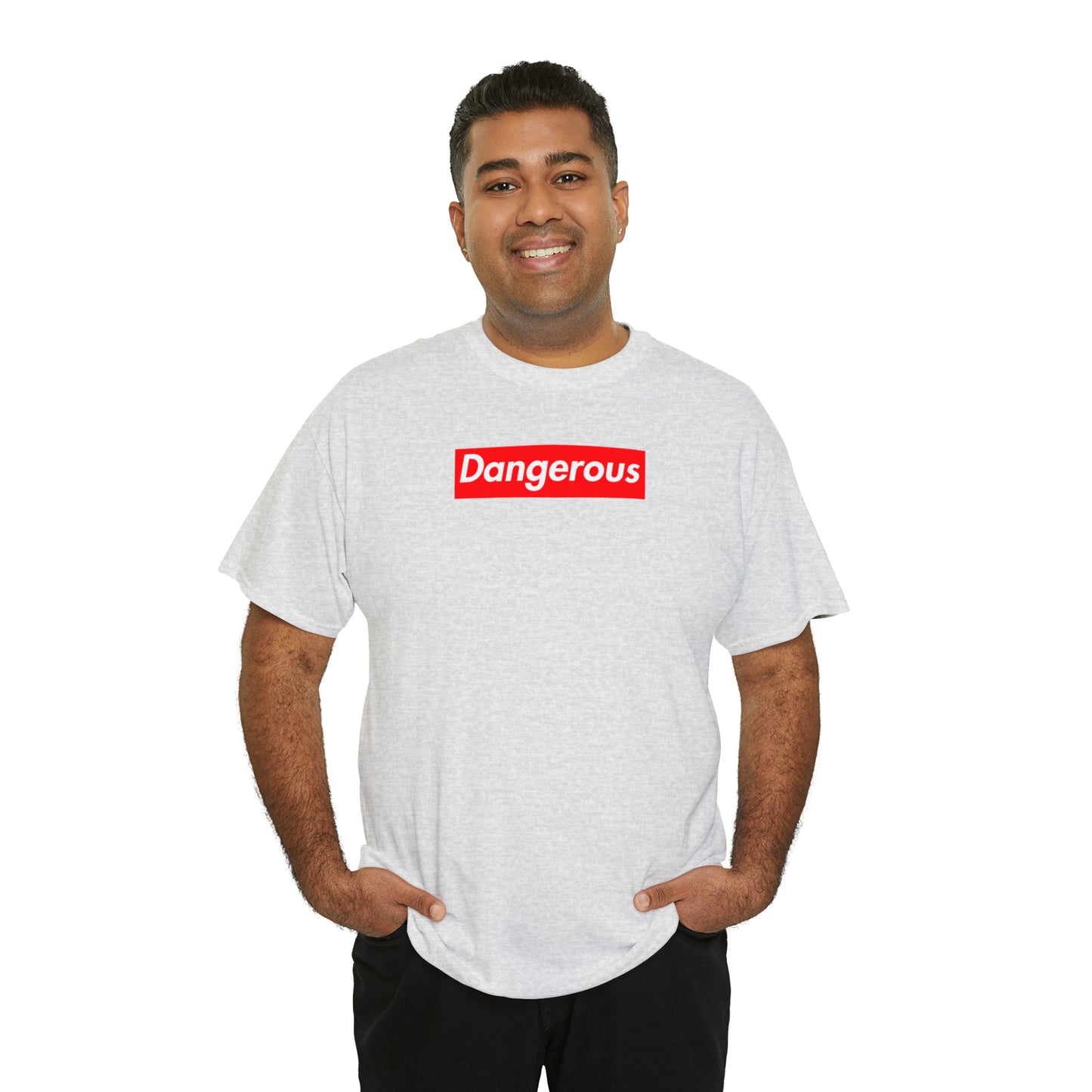 Dangerous box logo Unisex Heavy Cotton Tee