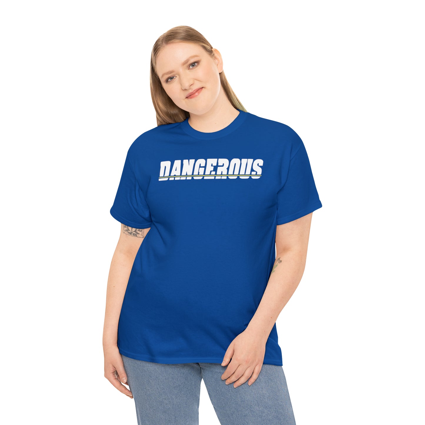 Dangerous oldskool bolt gang Unisex Heavy Cotton Tee