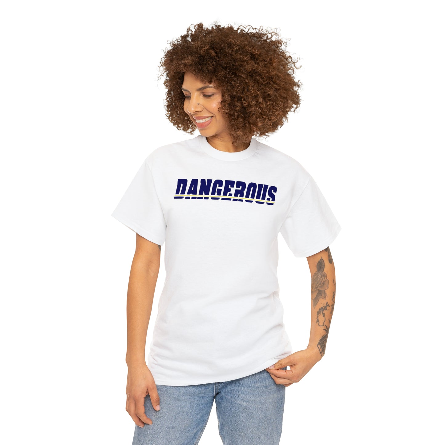 Dangerous oldskool bolt gang Unisex Heavy Cotton Tee