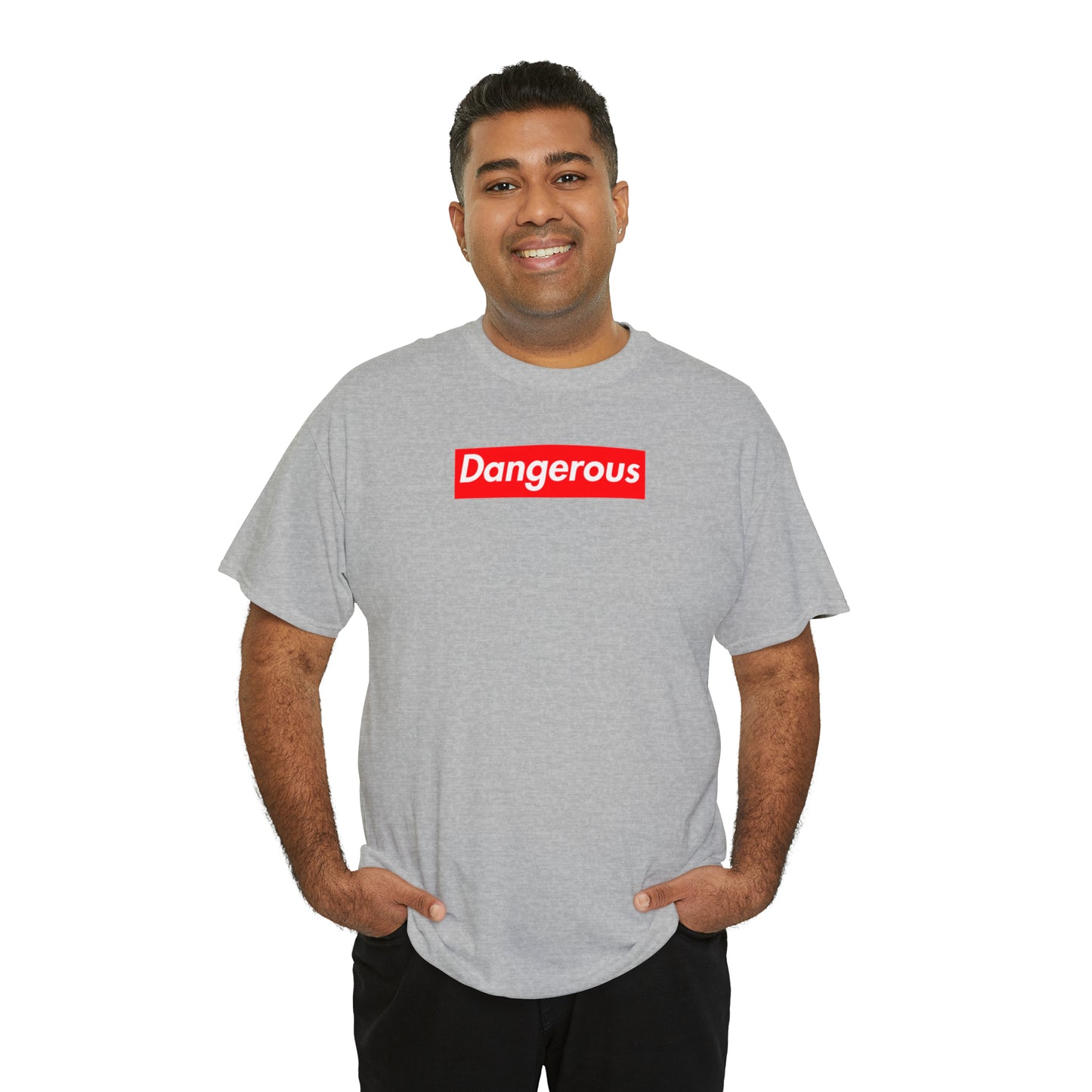 Dangerous box logo Unisex Heavy Cotton Tee