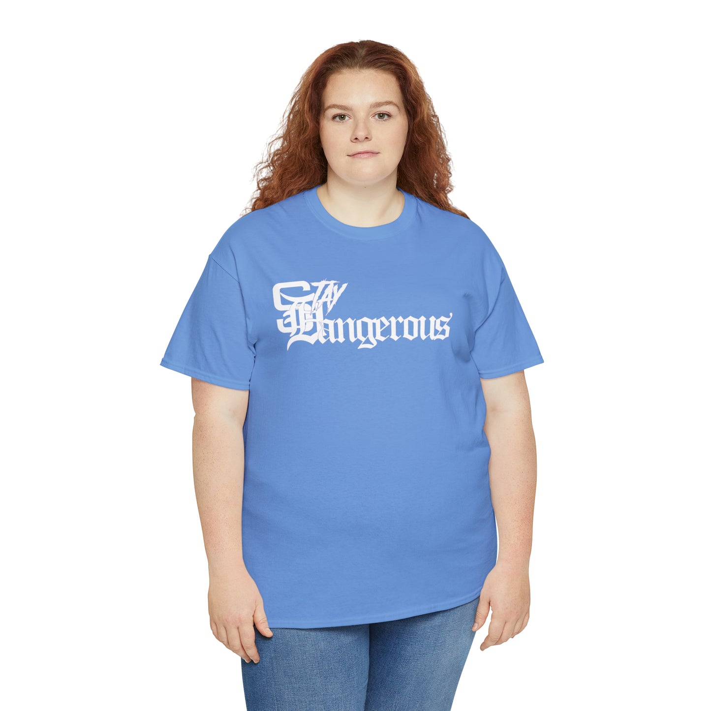 StayDangerous OldEngrish Unisex Heavy Cotton Tee