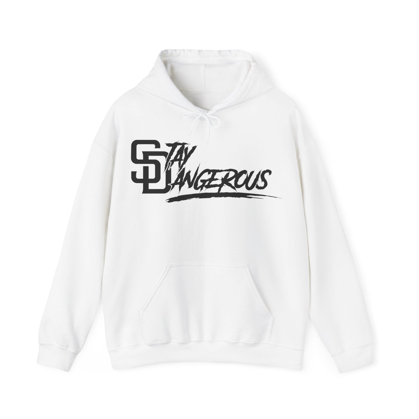 A Stay Dangerous SD Unisex Heavy Blend™ Hooded Sweatshirt