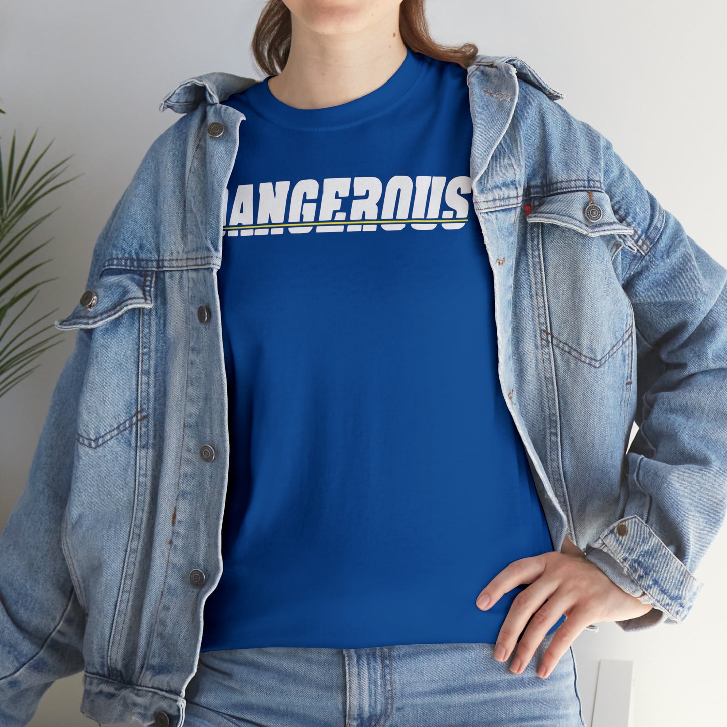 Dangerous oldskool bolt gang Unisex Heavy Cotton Tee