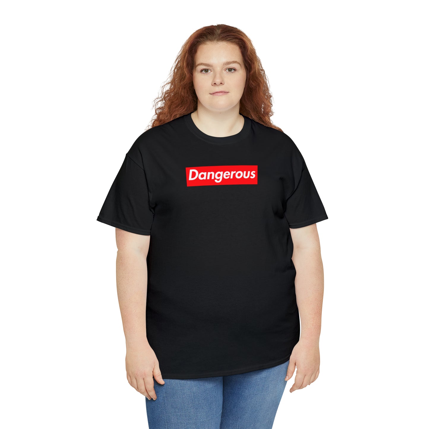 Dangerous box logo Unisex Heavy Cotton Tee