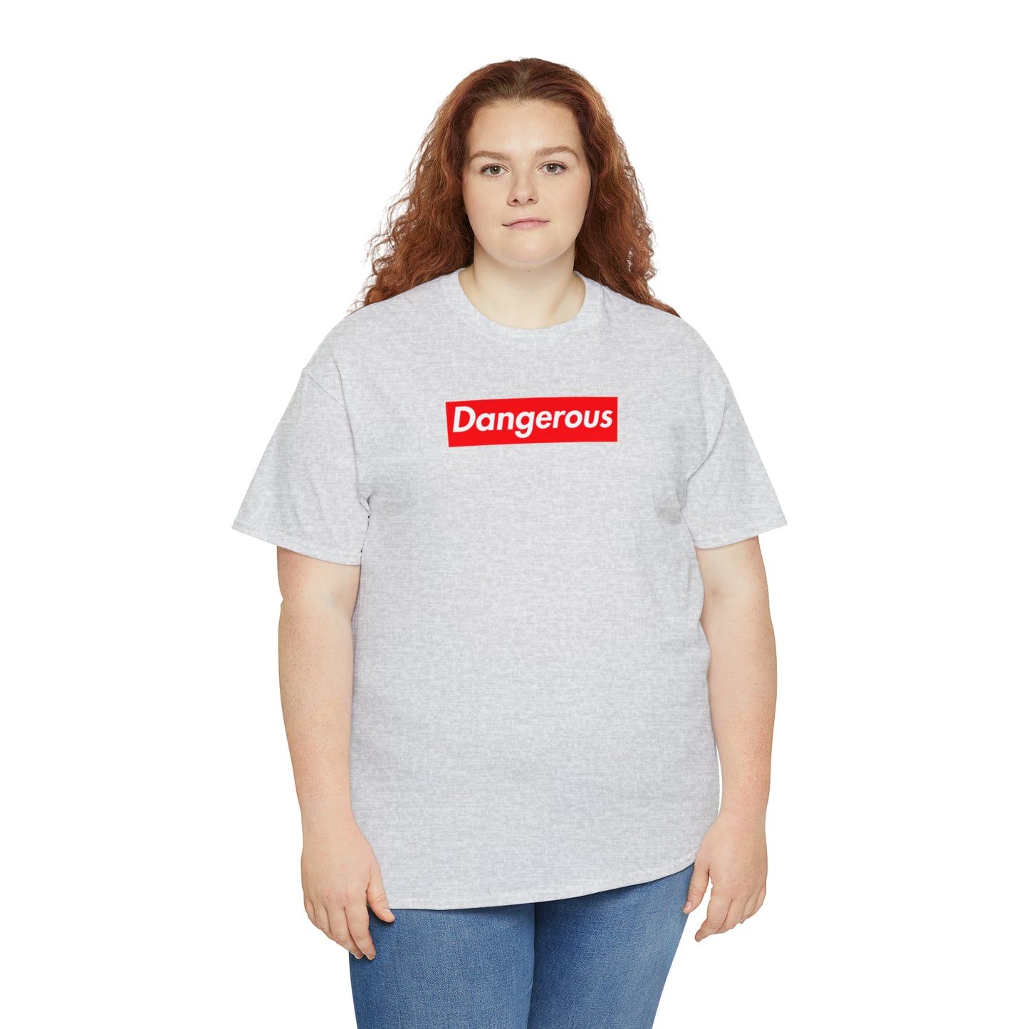 Dangerous box logo Unisex Heavy Cotton Tee