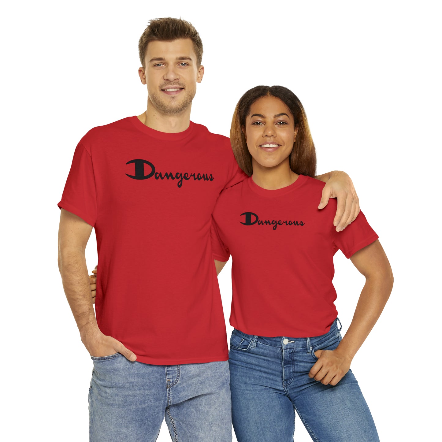 Dangerous champ Unisex Heavy Cotton Tee